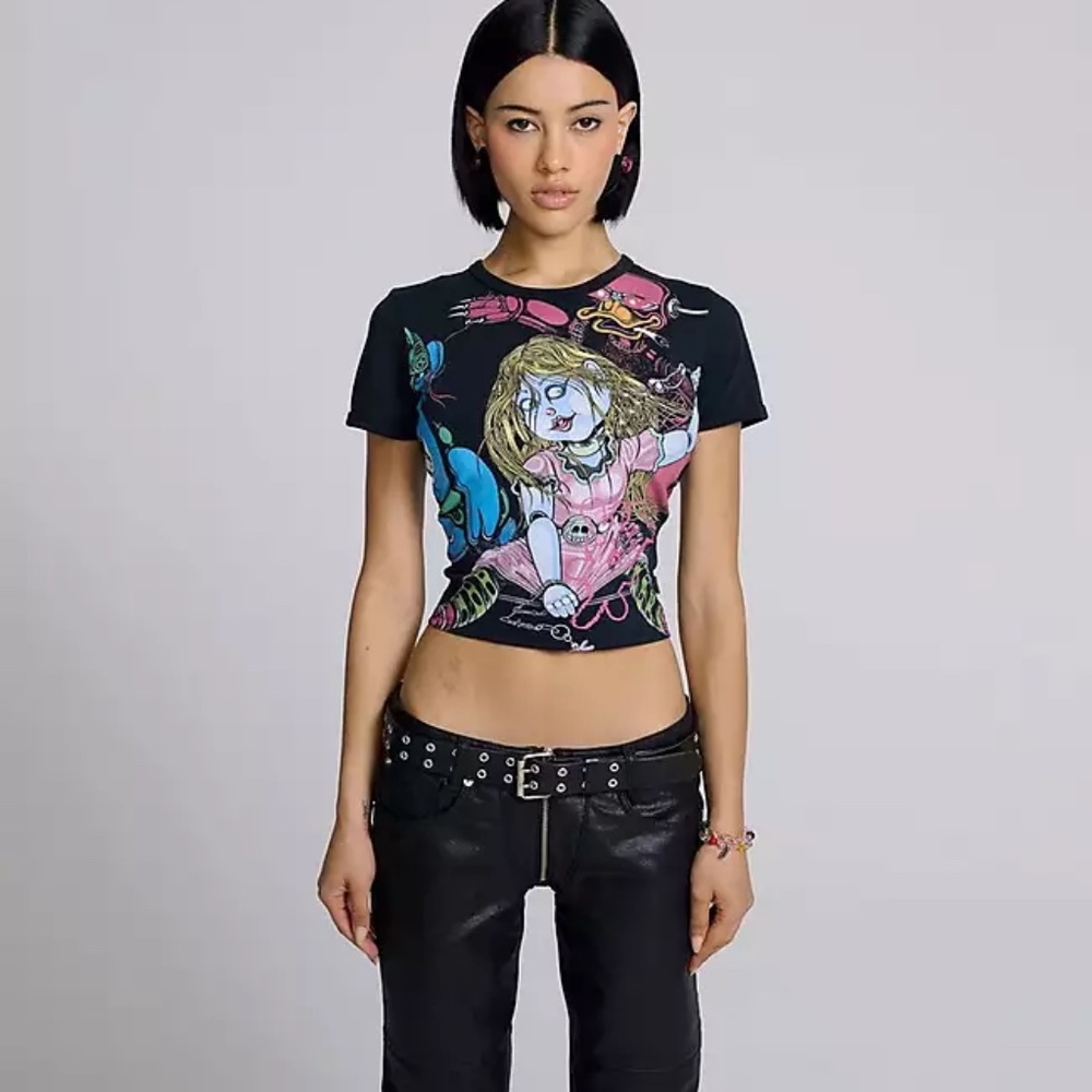 MARC JACOBS Doll Baby Tee XS New